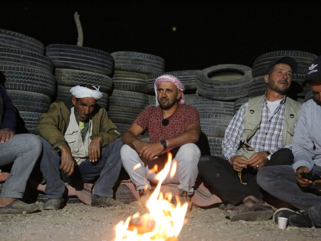 Night guardians of the mountain in the occupied West Bank Night guardians of the mountain in the occupied West Bank