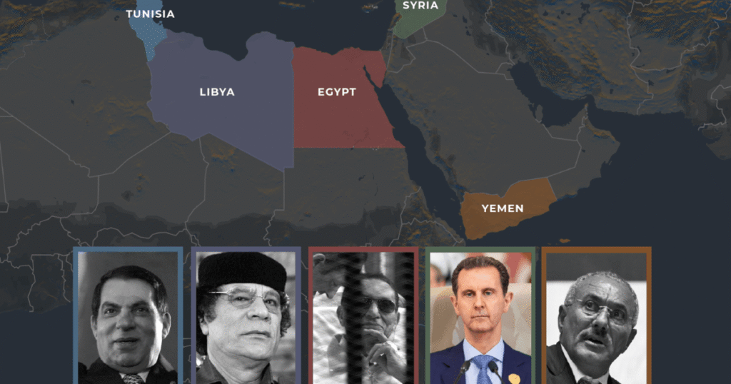 Presidents the Arab Spring toppled, where are they now? Presidents the Arab Spring toppled, where are they now?