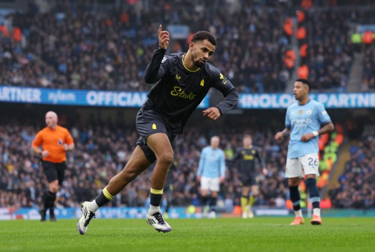 Ndiaye celebrates scoring