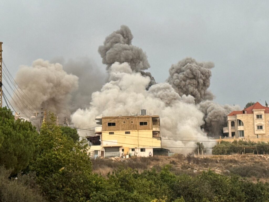 Israel launches new wave of air attacks on Lebanon, straining fragile truce Israel launches new wave of air attacks on Lebanon, straining fragile truce