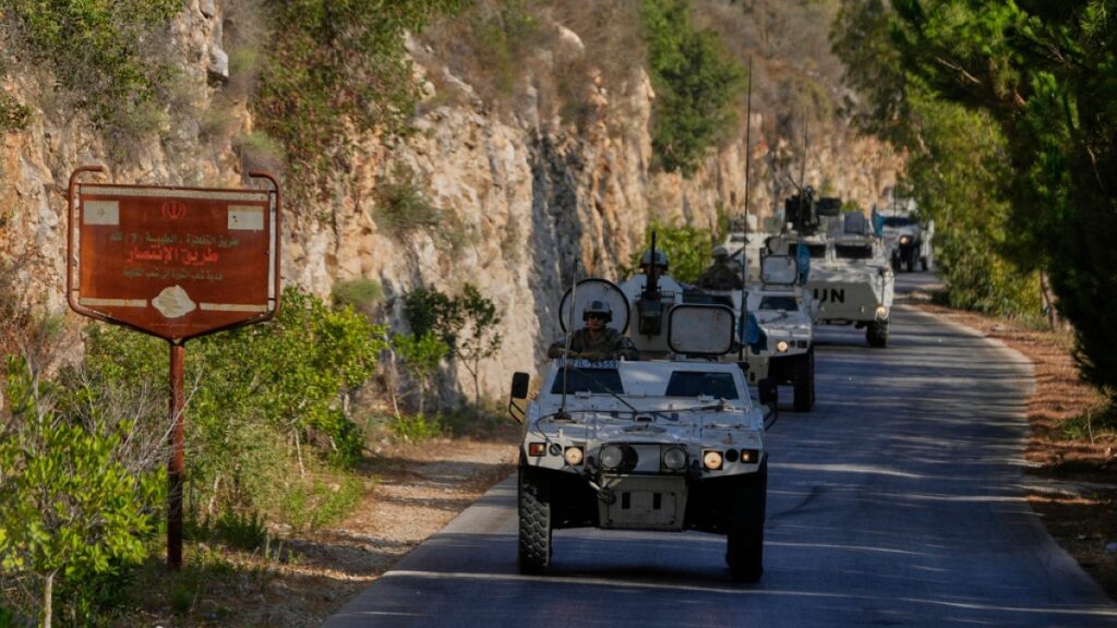 Lebanese army arrests six after gunmen attack UN peacekeepers in south