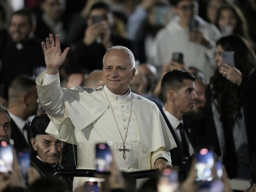 Pope Leo urges unity on day two of Lebanon visit