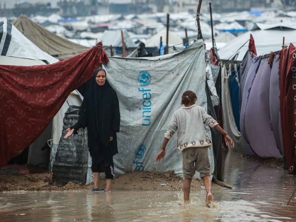 Winter storms worsen Gaza humanitarian crisis as UN says aid still blocked Winter storms worsen Gaza humanitarian crisis as UN says aid still blocked