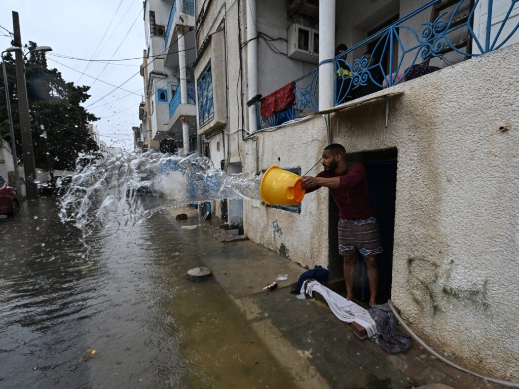 Four killed by floods after Tunisia’s worst rainfall in 70 years