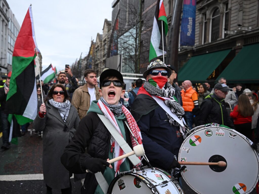 Belfast rallies for Palestine hunger strikers as memories of 1981 return Belfast rallies for Palestine hunger strikers as memories of 1981 return