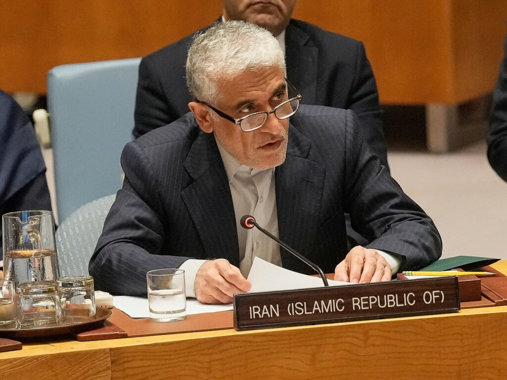 Iran urges UN to respond to Trump’s ‘reckless’ threats over protests
