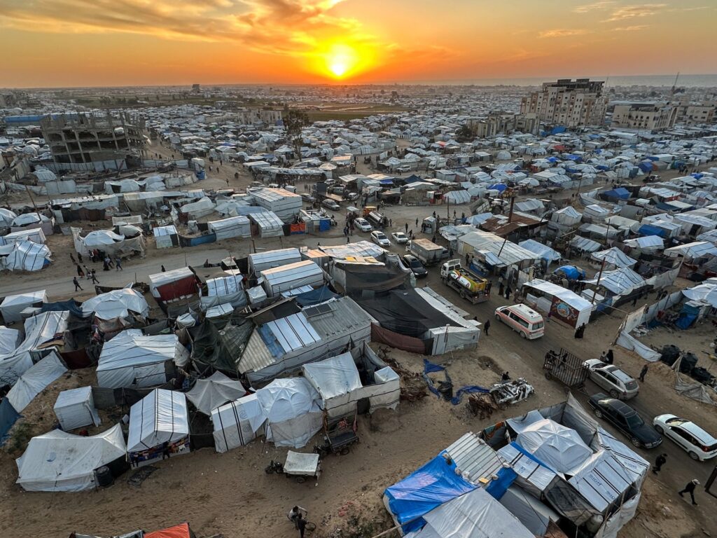Israeli attack on Gaza tent kills at least three Palestinians