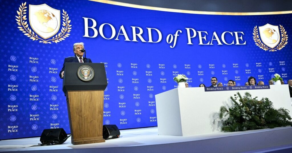 Trump launches ‘Board of Peace’ at ceremony in Davos Trump launches ‘Board of Peace’ at ceremony in Davos