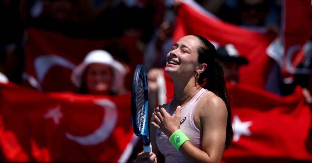 Turkiye’s Sonmez storms into Australian Open 2026 third round Turkiye’s Sonmez storms into Australian Open 2026 third round