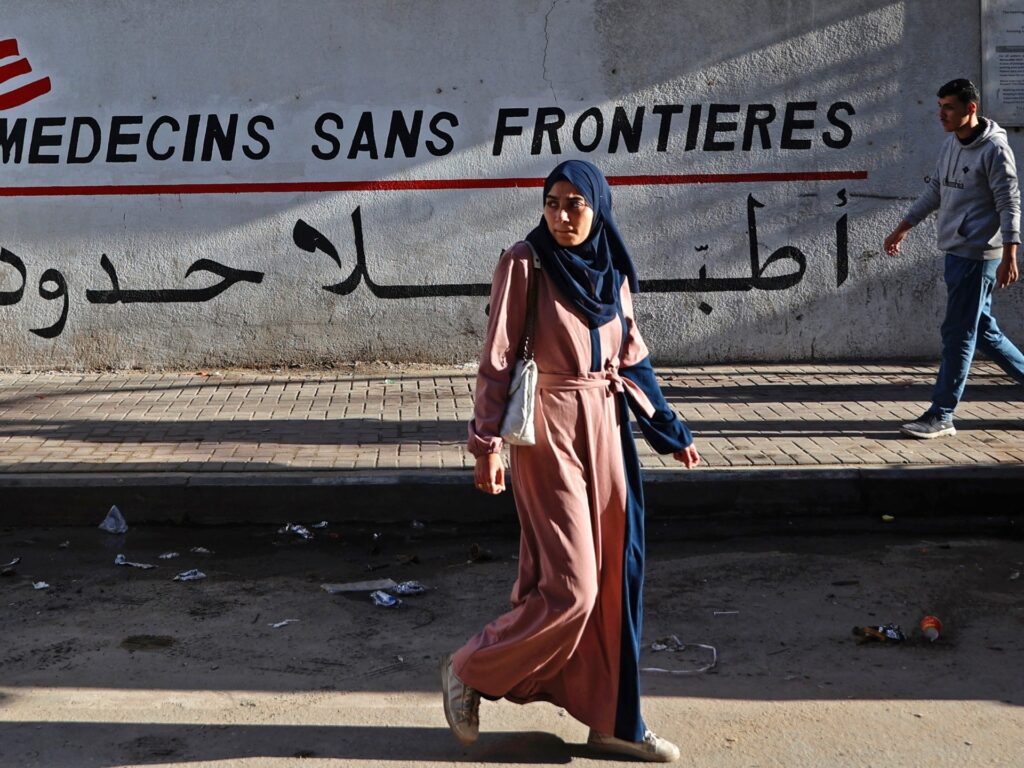 Israel says it will ban MSF from operating in Gaza Israel says it will ban MSF from operating in Gaza