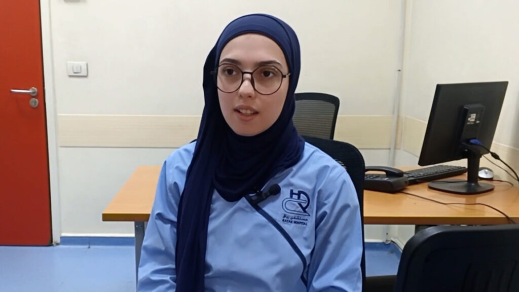 Lebanese nurse refuses to leave her post at hospital despite losses Lebanese nurse refuses to leave her post at hospital despite losses