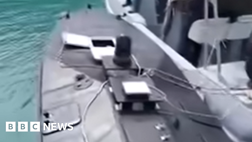 Greece examines mystery naval drone found in Ionian SeaGreek media say the drone, which reportedly had explosives, could be either Ukrainian or linked to the Russia-Ukraine war.1 hr agoEurope Greece examines mystery naval drone found in Ionian SeaGreek media say the drone, which reportedly had explosives, could be either Ukrainian or linked to the Russia-Ukraine war.1 hr agoEurope