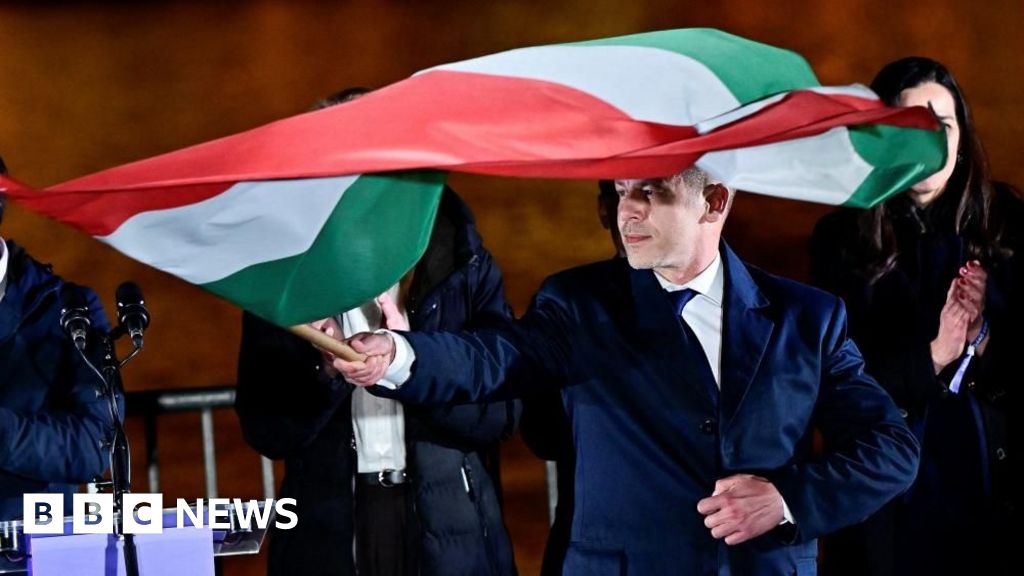 Hungary's new PM to be sworn in during 'regime change' partyNearly a month ago Péter Magyar steered his Tisza party to a landslide victory, sweeping away 16 years of rule by Viktor Orbán.52 mins agoEurope Hungary's new PM to be sworn in during 'regime change' partyNearly a month ago Péter Magyar steered his Tisza party to a landslide victory, sweeping away 16 years of rule by Viktor Orbán.52 mins agoEurope