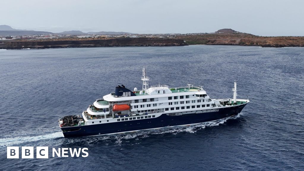 WHO chief reassures Tenerife residents ahead of arrival of virus-hit cruise ship"This is not another Covid," Tedros Ghebreyesus tells islanders before MV Hondius docks on Sunday.2 hrs agoEurope WHO chief reassures Tenerife residents ahead of arrival of virus-hit cruise ship"This is not another Covid," Tedros Ghebreyesus tells islanders before MV Hondius docks on Sunday.2 hrs agoEurope