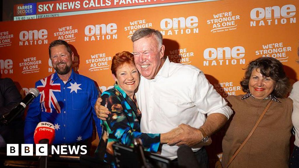 Australia's right-wing One Nation party scores historic parliamentary win One Nation gains its first seat in the lower house, in a by-election seen as a key test for the populist party.5 hrs agoAustralia Australia's right-wing One Nation party scores historic parliamentary win One Nation gains its first seat in the lower house, in a by-election seen as a key test for the populist party.5 hrs agoAustralia