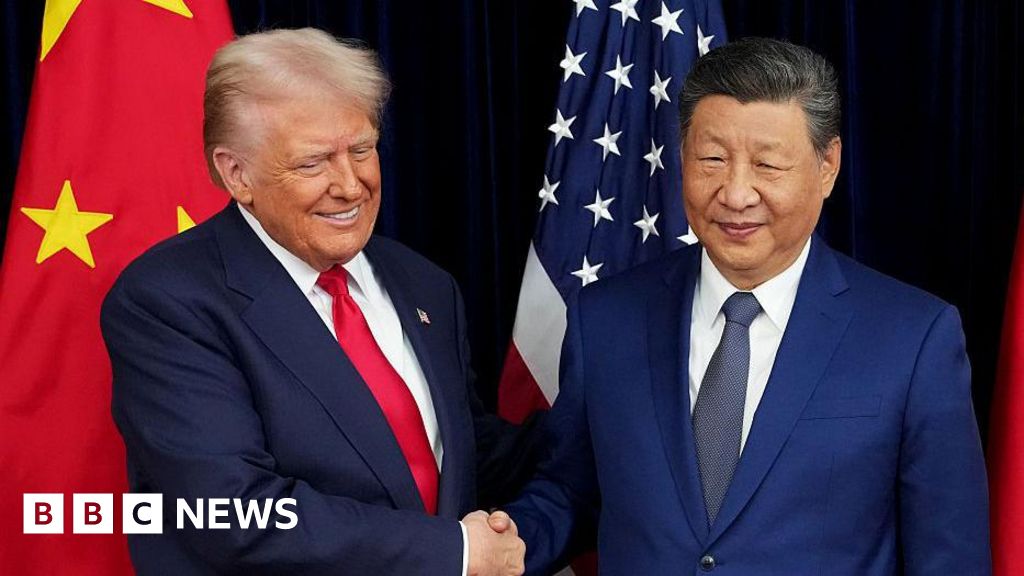 Trump and Xi are set to meet. Where do US-China tariffs stand?The first US presidential visit to China in almost 10 years will test a fragile tariff truce.
46 mins agoBusiness Trump and Xi are set to meet. Where do US-China tariffs stand?The first US presidential visit to China in almost 10 years will test a fragile tariff truce.
46 mins agoBusiness
