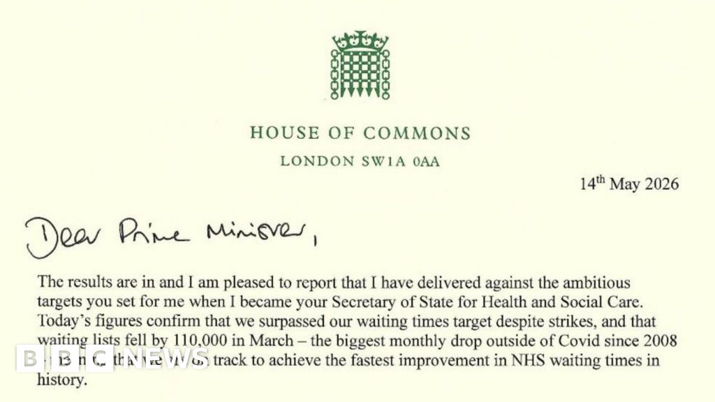 UK health secretary resigns – his letter in fullHealth Secretary Wes Streeting has announced his resignation from government. 45 mins agoPolitics UK health secretary resigns - his letter in fullHealth Secretary Wes Streeting has announced his resignation from government. 45 mins agoPolitics