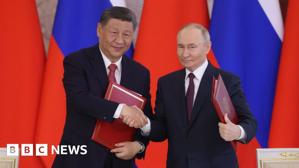 Friendship or geopolitics? BBC breaks down Xi and Putin relationshipThe BBC’s Laura Bicker and Steven Rosenberg explain the relationship between the Russian and Chinese leaders as the pair meet in Beijing.37 mins agoWorld Friendship or geopolitics? BBC breaks down Xi and Putin relationshipThe BBC’s Laura Bicker and Steven Rosenberg explain the relationship between the Russian and Chinese leaders as the pair meet in Beijing.37 mins agoWorld