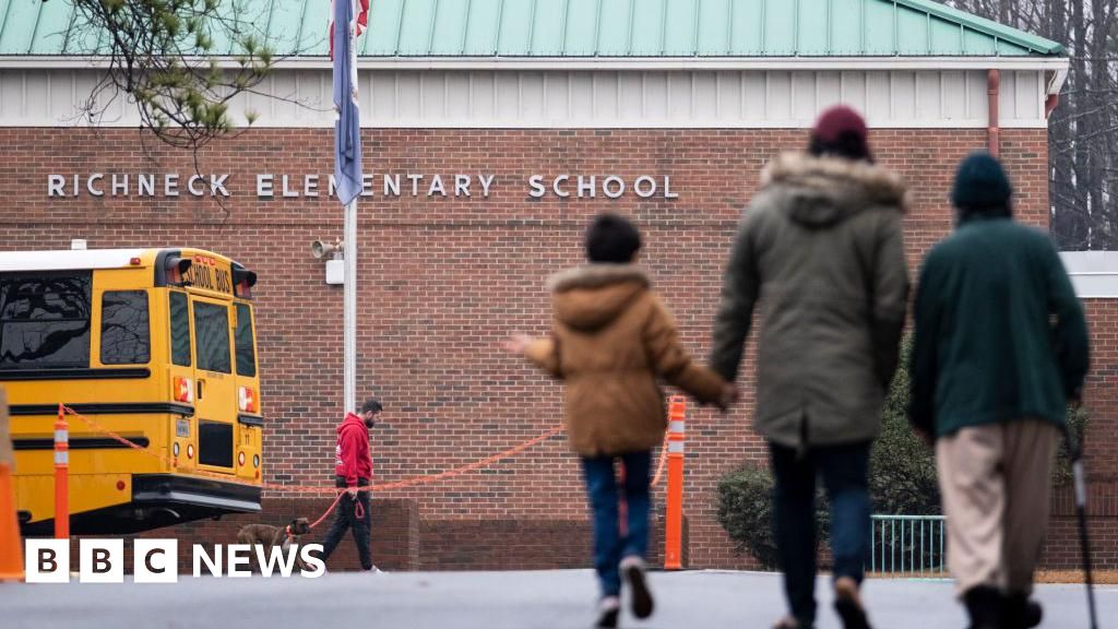 Charges dismissed against official at school where six-year-old shot teacherThe child fired a single shot at a teacher, who had to have surgery after the incident in 2023.2 hrs agoUS & Canada Charges dismissed against official at school where six-year-old shot teacherThe child fired a single shot at a teacher, who had to have surgery after the incident in 2023.2 hrs agoUS & Canada