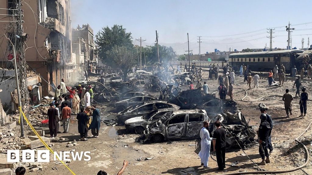 Blast targeting train kills at least 20 in PakistanOfficials say the train had been transporting military personnel home for Eid when it was attacked by armed separatists.3 hrs agoAsia Blast targeting train kills at least 20 in PakistanOfficials say the train had been transporting military personnel home for Eid when it was attacked by armed separatists.3 hrs agoAsia