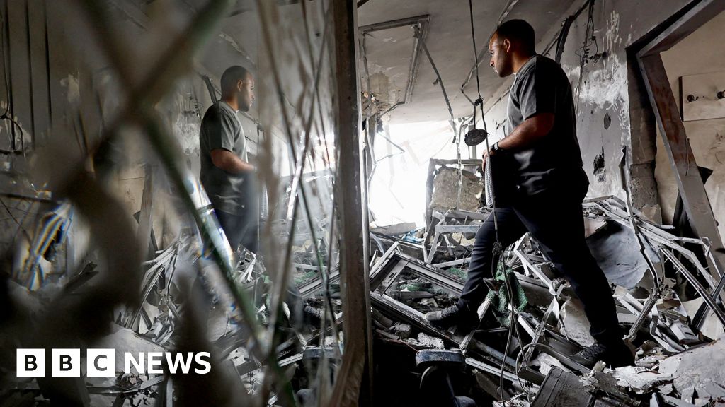 Israeli strike in Gaza City kills new head of Hamas's military wingAt least three people were killed in the attack, which came despite a ceasefire with Hamas being in place.2 hrs agoMiddle East Israeli strike in Gaza City kills new head of Hamas's military wingAt least three people were killed in the attack, which came despite a ceasefire with Hamas being in place.2 hrs agoMiddle East