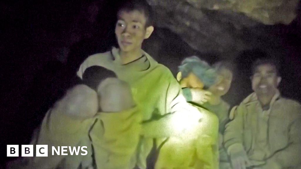 Watch: Moment rescuers find five people trapped in Laos caveRescuers in Laos have found five villagers alive inside a flooded cave after they were trapped for a week.3 hrs agoAsia Watch: Moment rescuers find five people trapped in Laos caveRescuers in Laos have found five villagers alive inside a flooded cave after they were trapped for a week.3 hrs agoAsia