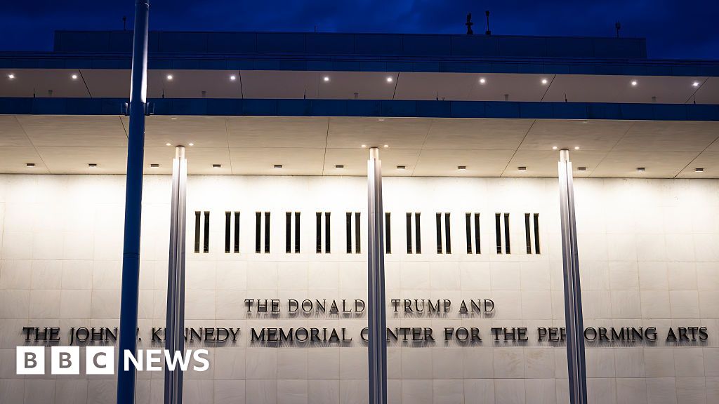 US judge orders Trump's name be removed from Kennedy CenterThe performing arts centre must also remain open despite Trump announcing a two-year closure for extensive renovations.1 hr agoUS & Canada US judge orders Trump's name be removed from Kennedy CenterThe performing arts centre must also remain open despite Trump announcing a two-year closure for extensive renovations.1 hr agoUS & Canada