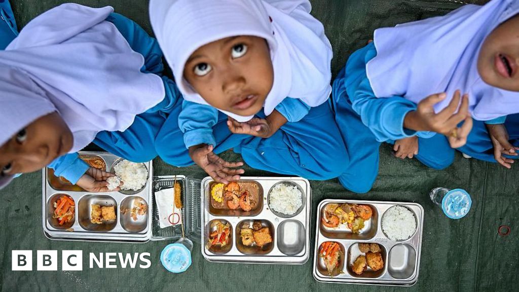 Indonesia's Prabowo fires head of free meals scheme plagued by poisoningsThe centrepiece programme of Prabowo's government has left tens of thousands of school children ill.1 hr agoAsia Indonesia's Prabowo fires head of free meals scheme plagued by poisoningsThe centrepiece programme of Prabowo's government has left tens of thousands of school children ill.1 hr agoAsia