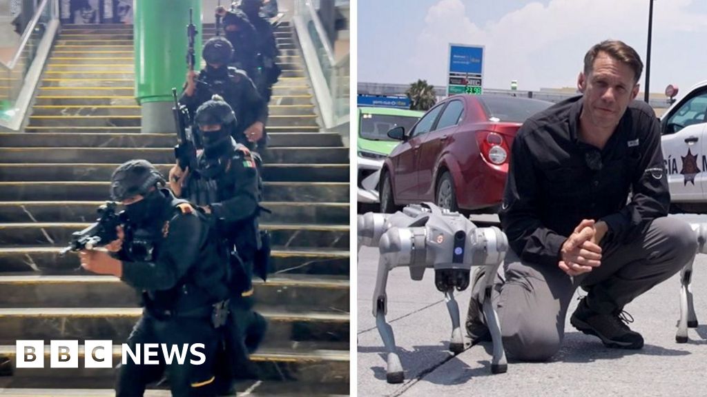 Robodogs and Black Hawks: How one Mexican city is preparing for the World CupBBC’s Will Grant got a first-hand look at security preparations in Monterrey, as the city gets ready to host four matches.3 hrs agoLatin America Robodogs and Black Hawks: How one Mexican city is preparing for the World CupBBC’s Will Grant got a first-hand look at security preparations in Monterrey, as the city gets ready to host four matches.3 hrs agoLatin America