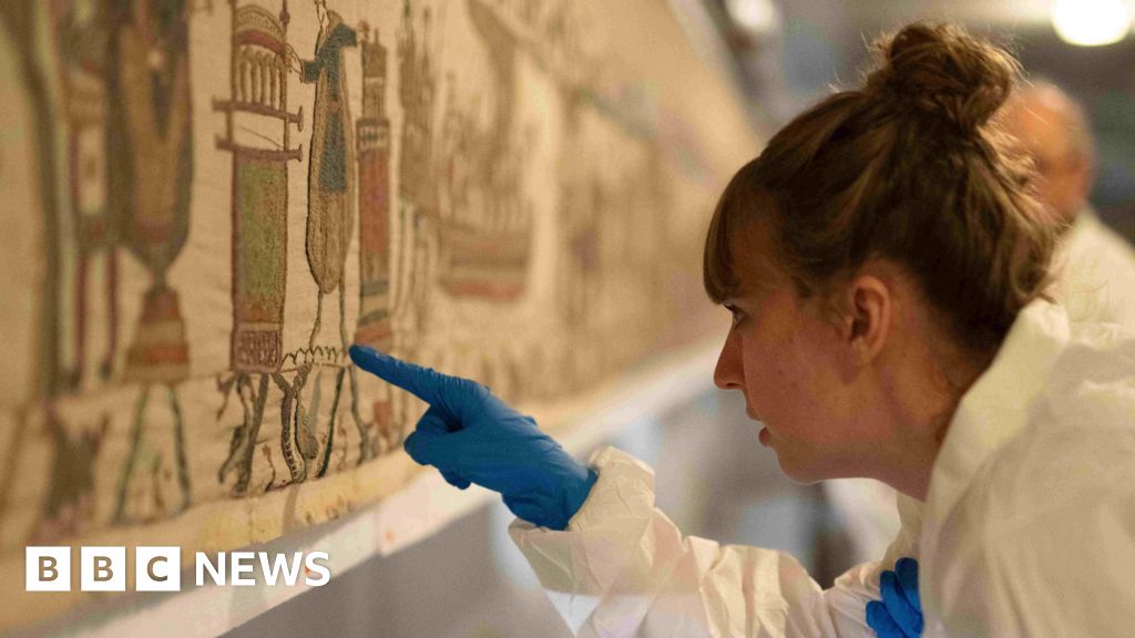'Nothing left to chance' for Bayeux Tapestry's journey to LondonThe 950-year-old work will be as safe "as a baby" during its move to London, French officials say.4 hrs agoEurope 'Nothing left to chance' for Bayeux Tapestry's journey to LondonThe 950-year-old work will be as safe "as a baby" during its move to London, French officials say.4 hrs agoEurope