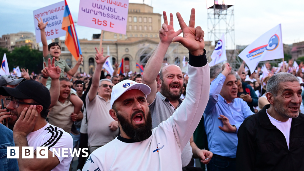 Armenia braces for election as Russia piles pressure on pro-West governmentIncumbent Prime Minister Nikol Pashinyan is seeking a third term despite falling domestic support.2 hrs agoEurope Armenia braces for election as Russia piles pressure on pro-West governmentIncumbent Prime Minister Nikol Pashinyan is seeking a third term despite falling domestic support.2 hrs agoEurope