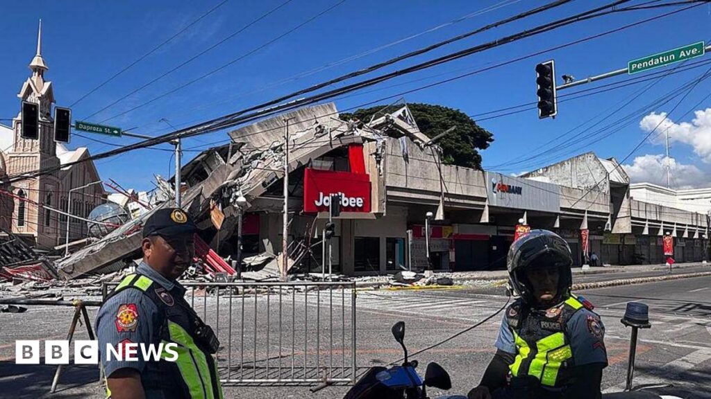 LIVEBuildings collapse in Philippines and tsunami evacuations ordered after powerful earthquakeThe 7.8 magnitude quake hits offshore in the southern island of Mindanao prompting tsunami warnings in the Philippines, Japan, and Indonesia.