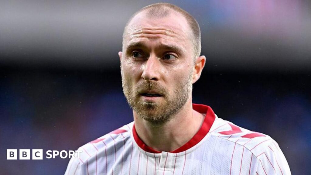 Eriksen 'in good spirits' after collapseChristian Eriksen is "in good spirits" following his collapse against Ukraine and is expected to be discharged from hospital soon, says Denmark's national team doctor Morten Boesen.2 hrs agoDenmark Eriksen 'in good spirits' after collapseChristian Eriksen is "in good spirits" following his collapse against Ukraine and is expected to be discharged from hospital soon, says Denmark's national team doctor Morten Boesen.2 hrs agoDenmark