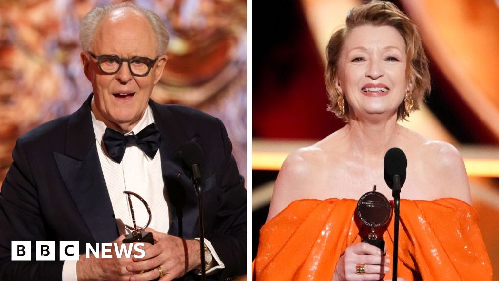 John Lithgow and Lesley Manville lead Tony Award winnersA revival of Arthur Miller's Death of a Salesman was the night's big winner with six awards overall.5 hrs agoCulture John Lithgow and Lesley Manville lead Tony Award winnersA revival of Arthur Miller's Death of a Salesman was the night's big winner with six awards overall.5 hrs agoCulture