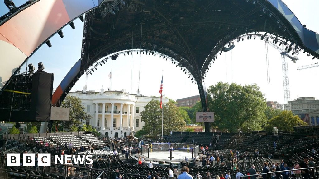 BBC tours UFC arena at White HouseWhite House reporter Bernd Debusmann gets a preview of the temporary structure that will host a UFC fight 14 June.3 hrs agoUS & Canada BBC tours UFC arena at White HouseWhite House reporter Bernd Debusmann gets a preview of the temporary structure that will host a UFC fight 14 June.3 hrs agoUS & Canada