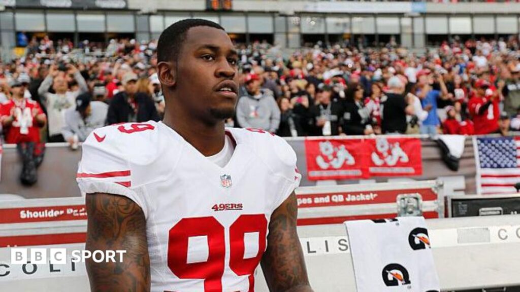Former NFL defensive end Smith dies aged 36Former defensive end Aldon Smith, who played for the San Francisco 49ers, the Oakland Raiders and the Dallas Cowboys, has died.13 hrs agoAmerican Football Former NFL defensive end Smith dies aged 36Former defensive end Aldon Smith, who played for the San Francisco 49ers, the Oakland Raiders and the Dallas Cowboys, has died.13 hrs agoAmerican Football
