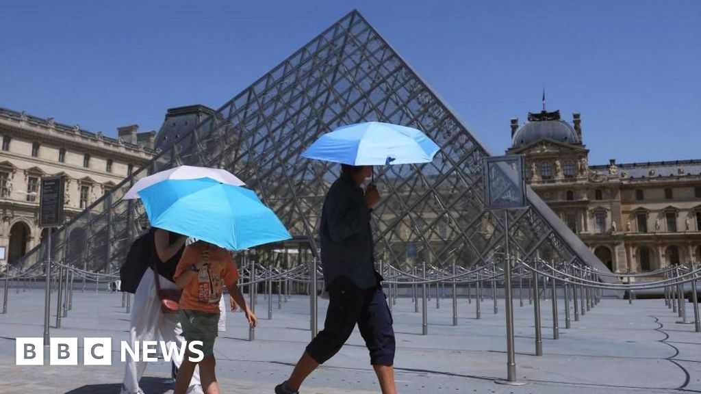 France, UK and Spain see record temperatures as heatwave grips western EuropeTens of millions of people are grappling with punishing temperatures, which have led to red heat alerts across the continent. 3 hrs agoEurope France, UK and Spain see record temperatures as heatwave grips western EuropeTens of millions of people are grappling with punishing temperatures, which have led to red heat alerts across the continent. 3 hrs agoEurope