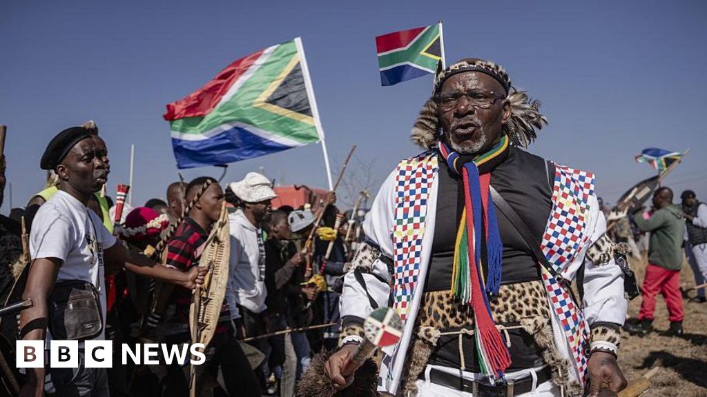 South African leader warns anti-migrant protesters ahead of unofficial deadlineThousands of people from other African countries have left South Africa ahead of Tuesday's deadline set by anti-migrant groups.14 mins agoAfrica South African leader warns anti-migrant protesters ahead of unofficial deadlineThousands of people from other African countries have left South Africa ahead of Tuesday's deadline set by anti-migrant groups.14 mins agoAfrica