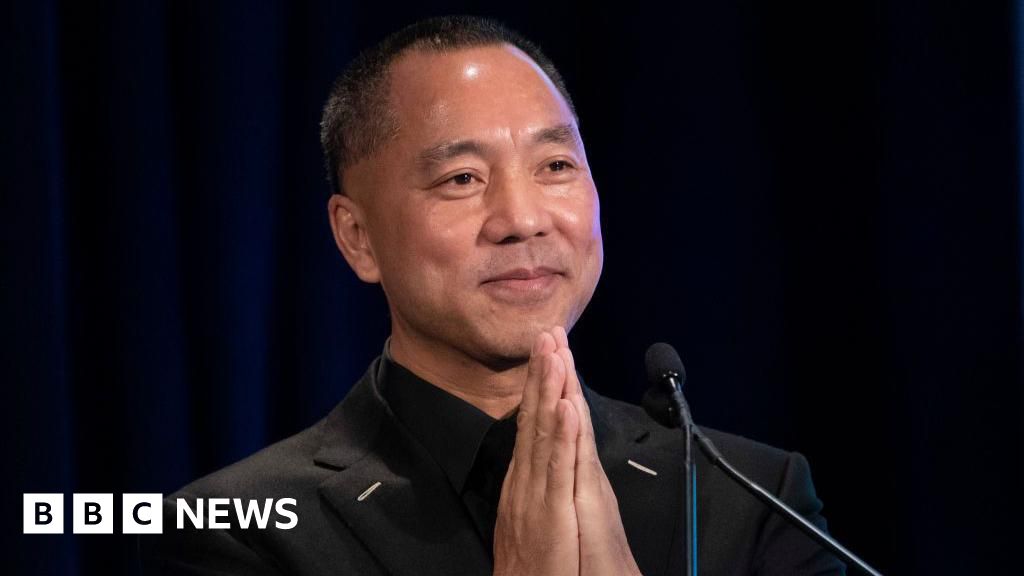 Chinese tycoon sentenced to 30 years in US jailGuo Wengui branded himself as a China critic, gaining followers who backed his fraudulent schemes.11 hrs agoBusiness Chinese tycoon sentenced to 30 years in US jailGuo Wengui branded himself as a China critic, gaining followers who backed his fraudulent schemes.11 hrs agoBusiness