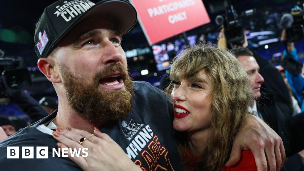 Watch: Taylor Swift and Travis Kelce wed in NYC – here's how the day unfoldedThe couple tied the knot in a star-studded ceremony officiated by comedian Adam Sandler at Madison Square Garden.46 mins agoUS & Canada Watch: Taylor Swift and Travis Kelce wed in NYC - here's how the day unfoldedThe couple tied the knot in a star-studded ceremony officiated by comedian Adam Sandler at Madison Square Garden.46 mins agoUS & Canada