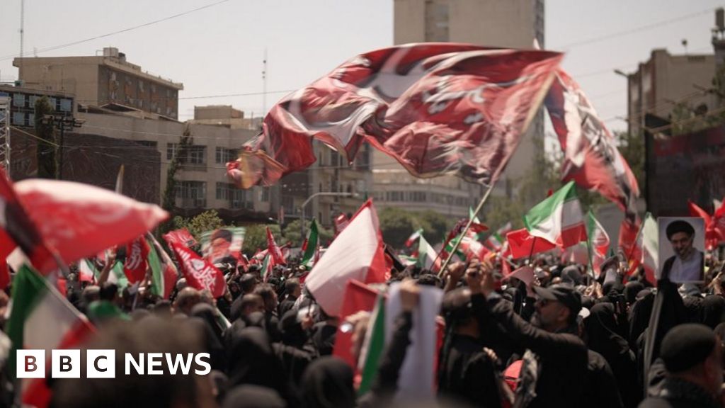 Resistance and revenge – Iran wanted to send a message with its farewell to KhameneiThree days of public mourning in Tehran was a political spectacle Iran's leaders wanted the world to see, writes the BBC's international correspondent Lyse Doucet.4 hrs agoMiddle East Resistance and revenge - Iran wanted to send a message with its farewell to KhameneiThree days of public mourning in Tehran was a political spectacle Iran's leaders wanted the world to see, writes the BBC's international correspondent Lyse Doucet.4 hrs agoMiddle East
