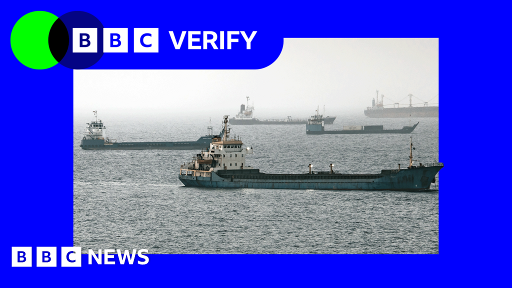 Traffic through Strait of Hormuz falls steeply after new US-Iran strikesData shows a decline in the number of ships – many carrying oil and gas – going through the waterway after attacks this week.15 mins agoBBC Verify Traffic through Strait of Hormuz falls steeply after new US-Iran strikesData shows a decline in the number of ships - many carrying oil and gas - going through the waterway after attacks this week.15 mins agoBBC Verify