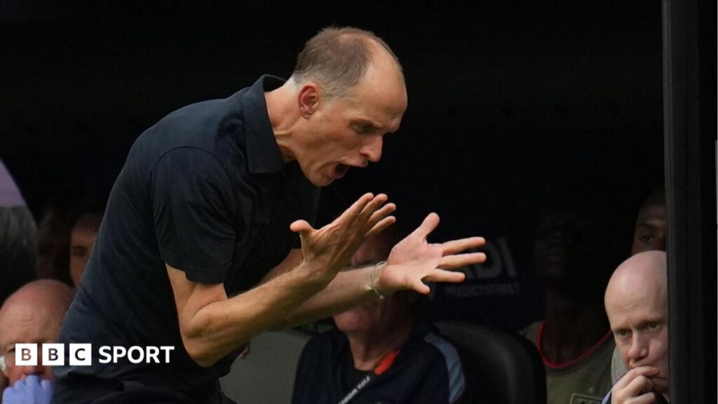 England manager 'not happy' with World Cup performance, so why do they keep winning?Football tactics correspondent Umir Irfan examines why England are still winning games despite Thomas Tuchel insisting performances are not good.2 hrs agoEngland Men England manager 'not happy' with World Cup performance, so why do they keep winning?Football tactics correspondent Umir Irfan examines why England are still winning games despite Thomas Tuchel insisting performances are not good.2 hrs agoEngland Men