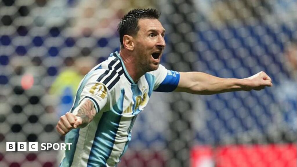 Messi on the brink of history - will it be his last World Cup game?Argentina captain Lionel Messi will play his 34th World Cup match in Sunday's final, but will it be his last appearance?2 hrs agoWorld Cup