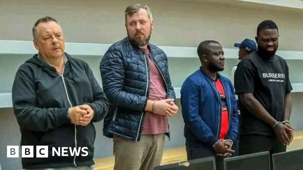Two Russians handed down jail terms for terrorism and spying in AngolaThe two, a political consultant and a translator, denied allegations of fomenting protests last year.54 mins agoWorld Two Russians handed down jail terms for terrorism and spying in AngolaThe two, a political consultant and a translator, denied allegations of fomenting protests last year.54 mins agoWorld