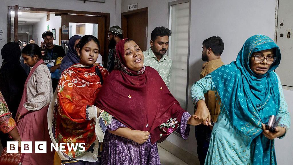 A year after deadly jet crash at Bangladesh school, families demand answersThis week marks one year since a military jet struck a school in Dhaka, killing 36, most of them children.15 hrs agoAsia A year after deadly jet crash at Bangladesh school, families demand answersThis week marks one year since a military jet struck a school in Dhaka, killing 36, most of them children.15 hrs agoAsia