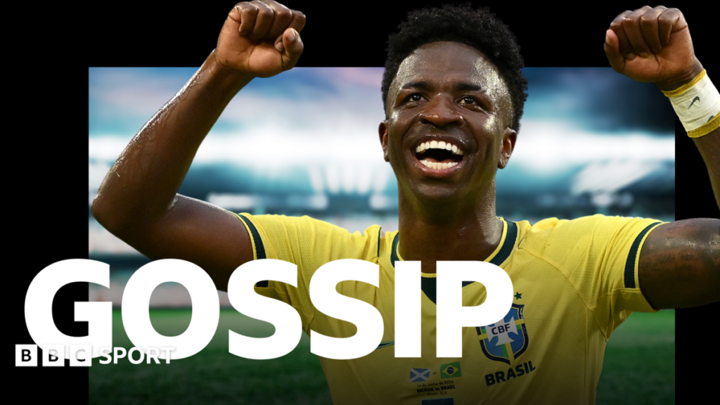 Arsenal explore Vinicius Jr move – Sunday's gossipArsenal explore move for Vinicius Jr, Inter Milan interested in Cristian Romero and Real Madrid bid for Yan Diomande rejected, plus more.11 hrs agoPremier League Arsenal explore Vinicius Jr move - Sunday's gossipArsenal explore move for Vinicius Jr, Inter Milan interested in Cristian Romero and Real Madrid bid for Yan Diomande rejected, plus more.11 hrs agoPremier League