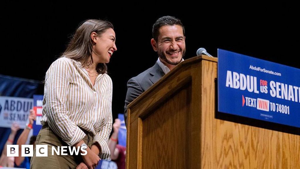 Left-wing Democrats are on a winning run – but can they lure back crucial swing voters?They have seen a flurry of recent wins, but Michigan will test their ability to win back working-class voters in crucial states.6 hrs agoUS & Canada Left-wing Democrats are on a winning run - but can they lure back crucial swing voters?They have seen a flurry of recent wins, but Michigan will test their ability to win back working-class voters in crucial states.6 hrs agoUS & Canada