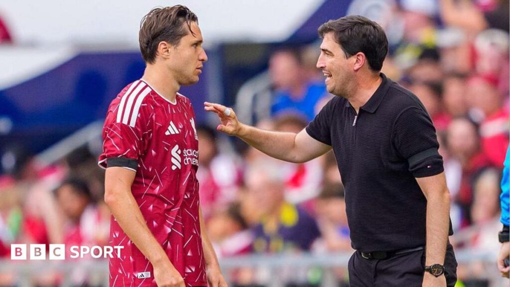 Chiesa happy but wants new chapter at LiverpoolLiverpool forward Federico Chiesa says he is "happy" at the club amid speculation over his future.4 hrs agoLiverpool Chiesa happy but wants new chapter at LiverpoolLiverpool forward Federico Chiesa says he is "happy" at the club amid speculation over his future.4 hrs agoLiverpool