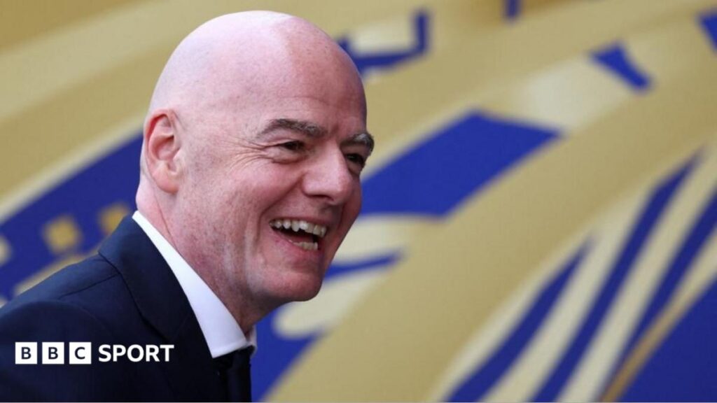 Fifa says 'nobody selling football' as plan continuesFootball's governing body Fifa plans to continue the consultation process after Uefa threatens to boycott World Cups.35 mins agoWorld Cup